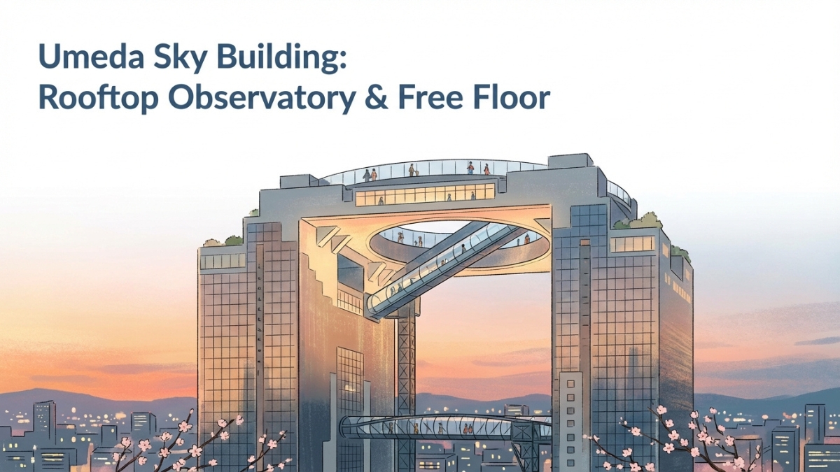 Umeda Sky Building Kuchu Teien Observatory Tickets, Free 39th Floor, and How to Visit