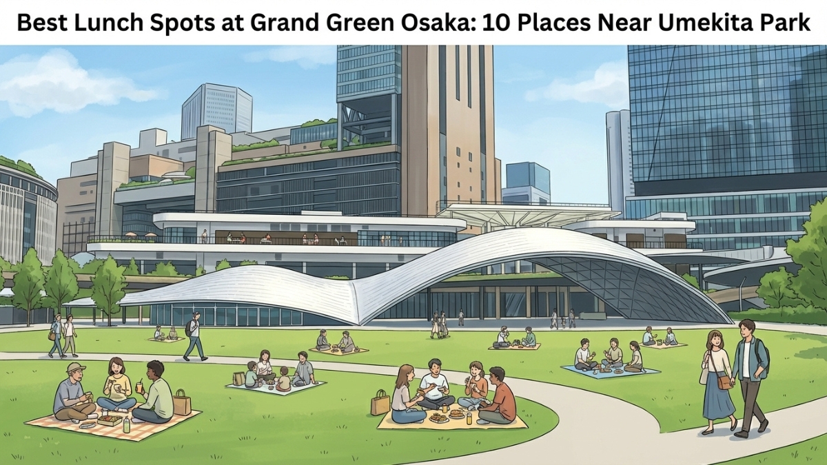 Best Lunch Spots at Grand Green Osaka- 10 Places Near Umekita Park