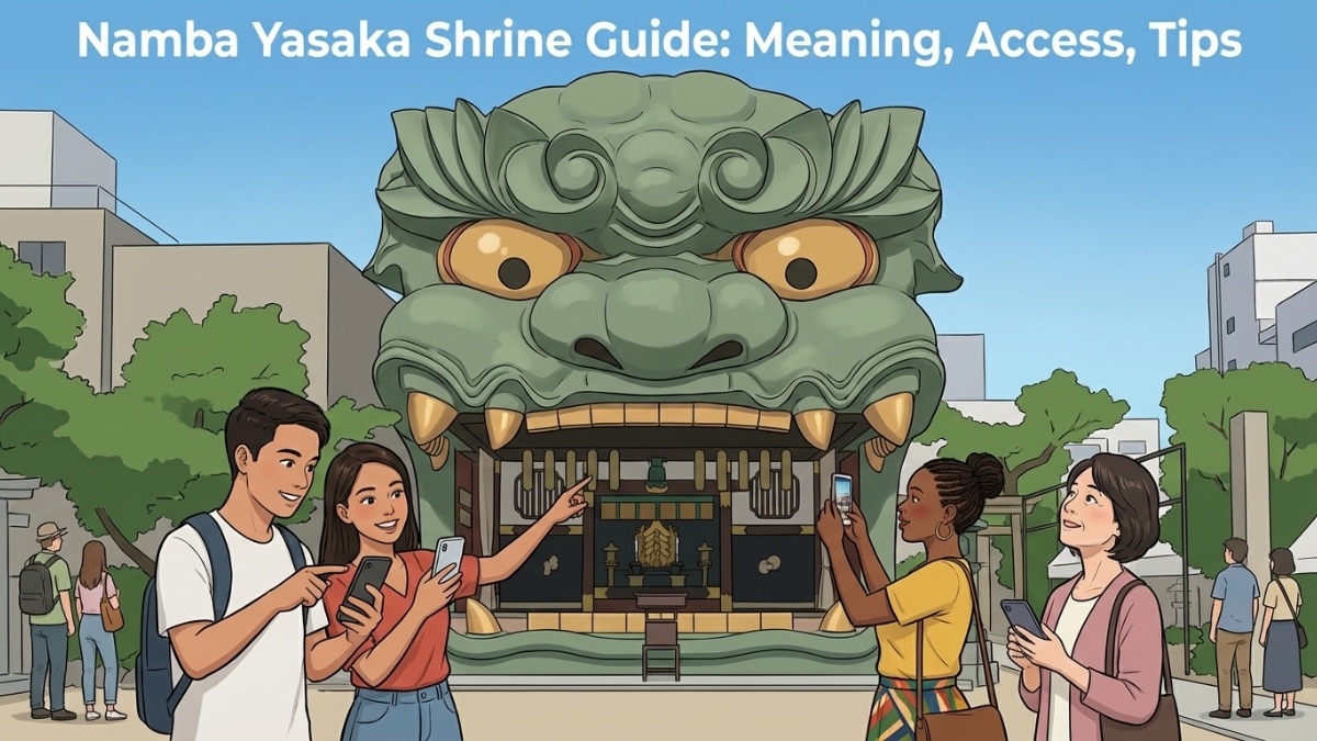 Namba Yasaka Shrine Guide- Meaning, Access, and Tips
