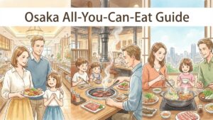 Osaka All-You-Can-Eat Guide for First-Time Visitors