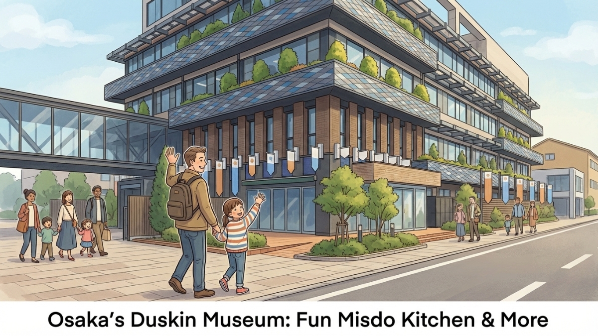 Osaka Duskin Museum Guide- Misdo Kitchen Booking Tips
