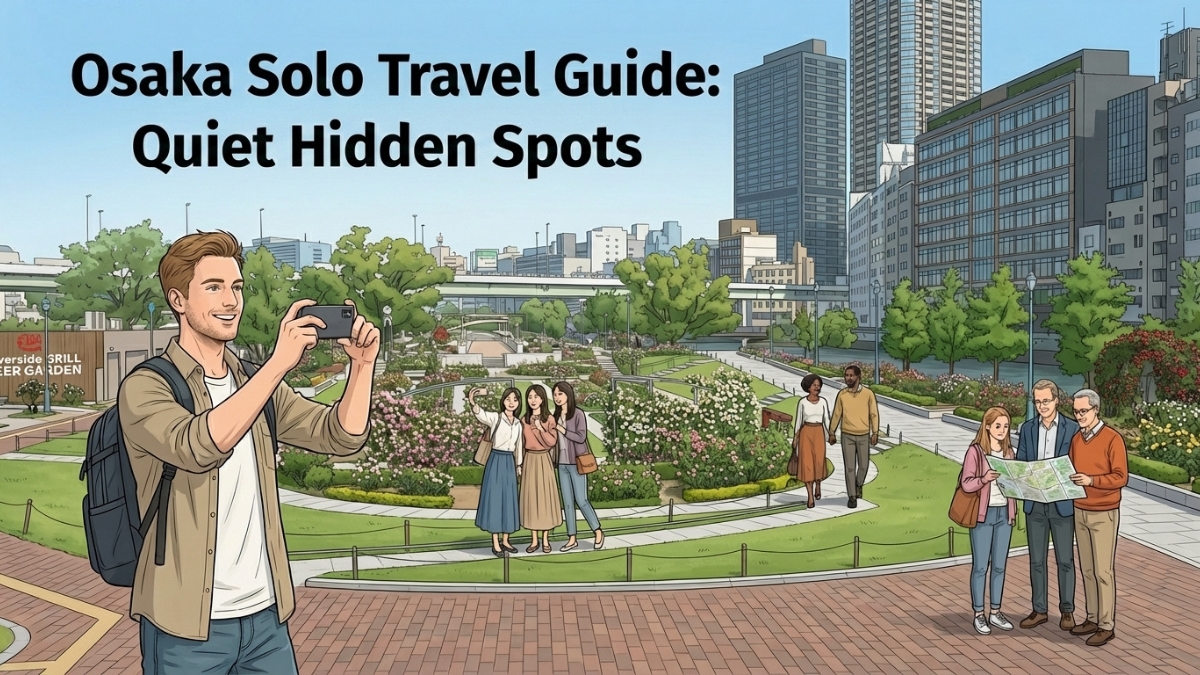 Osaka Solo Travel Guide- Quiet Hidden Spots for a First Visit