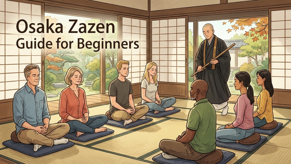 Osaka Zazen Guide for Beginners- Temples, Rules, and Tips
