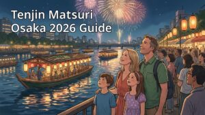 Tenjin Matsuri Osaka 2026 Guide-Fireworks, Access, Tips