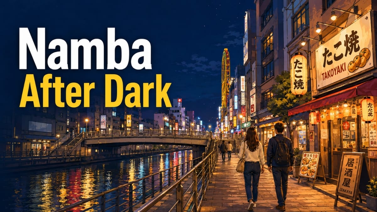 12 Things to Do in Namba at Night