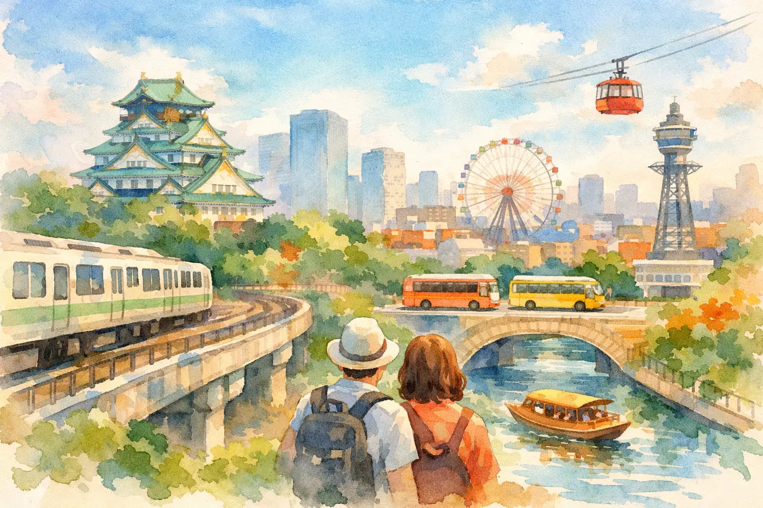 How to Get Around Osaka Without Stress