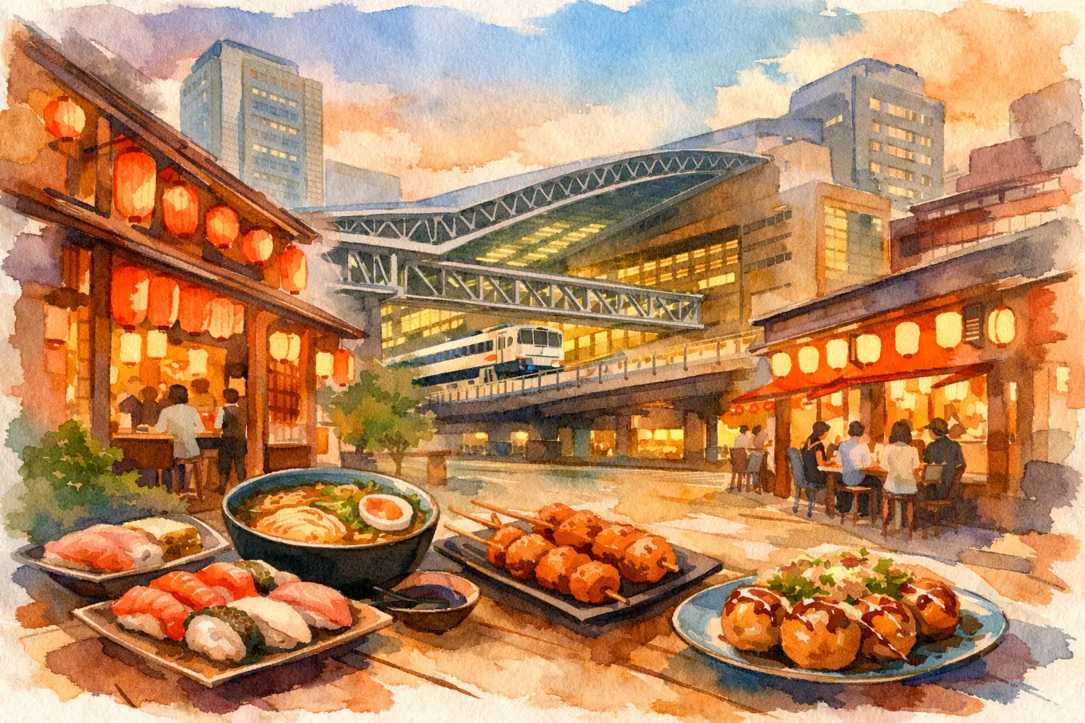 Where to Eat Near Osaka Station
