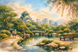 Best Osaka Parks for Walks, Views, and a Break